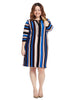 Multi Stripe Persephone Sweater Dress
