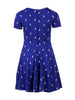 Popsicle Print Navy Fit-And-Flare Dress