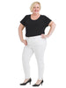Optic White Ami Skinny Ankle Jeans