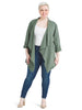 Waterfall Belted Green Jacket