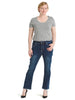 High-Rise Kiera DSB Crop Flare Jeans