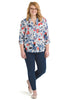 Collared Floral Popover Shirt