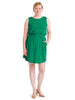 Sleeveless Green Dress
