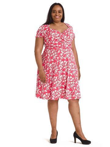 Amazonia Floral Sweetheart Dress