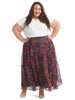 Paisley Peasant Maxi Skirt