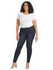 Mid-Rise Medium Indigo Absolution Skinny Jeans
