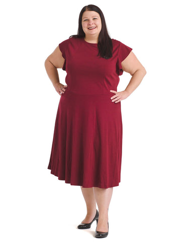 Frill Ruby Fit And Flare Dress