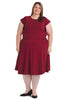 Frill Ruby Fit And Flare Dress