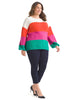 Blocked Stripe Sweater