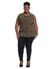 Military Vest In Army Green