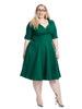 Delores Dress In Green