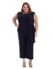 Culotte Jumpsuit With Side Tie