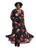 Farrah Dress In Black Floral