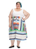 Mixed Stripe Circle Skirt