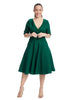 Delores Dress In Green