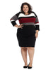 Stripe Sweater Dress