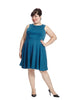 Blaire Dress In Teal