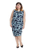 Floral Printed Ruched Dress