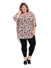 Roy Floral Print Tunic Top